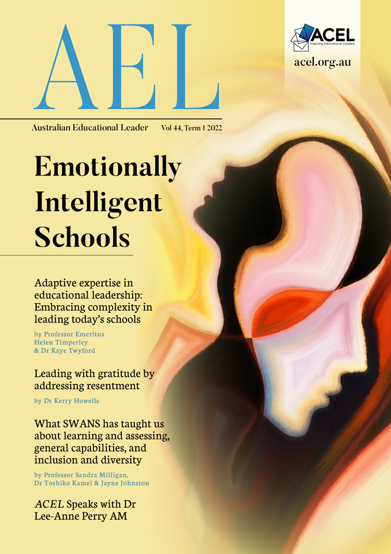 Australian Educational Leader AEL Volume 44 Issue 1 PRINT