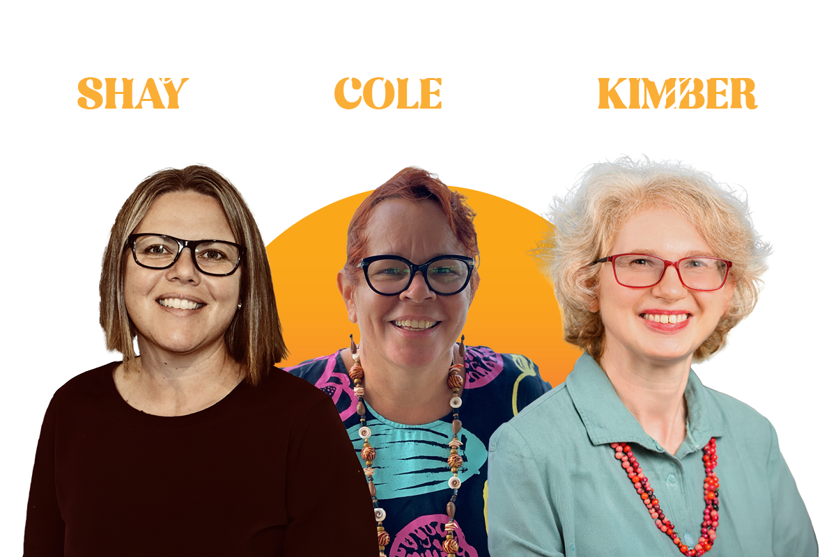 Prof Marnee Shay, Dr Antoinette Cole and Dr Megan Kimber