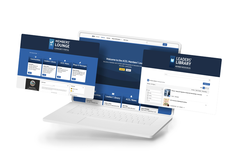 ACEL Membership Digital Mockups