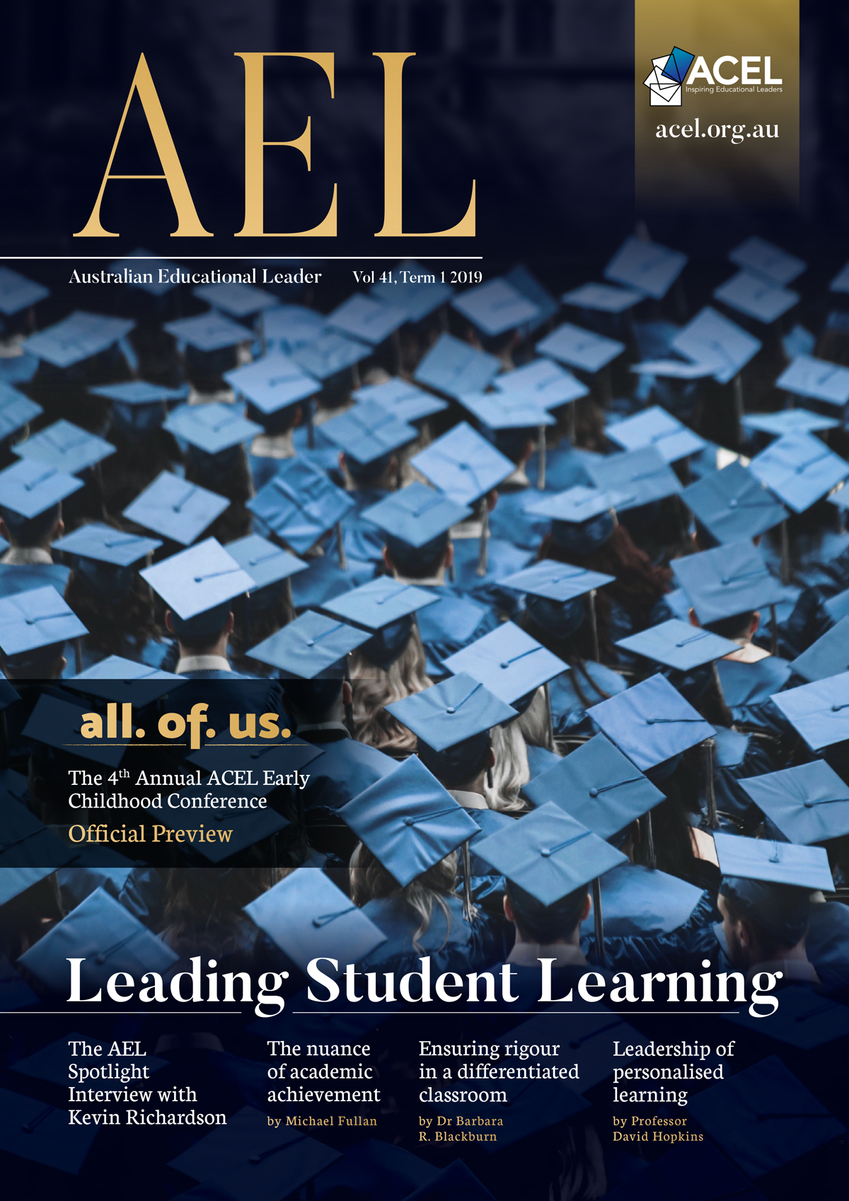 Australian Educational Leader AEL Volume 41 Issue 1 PRINT